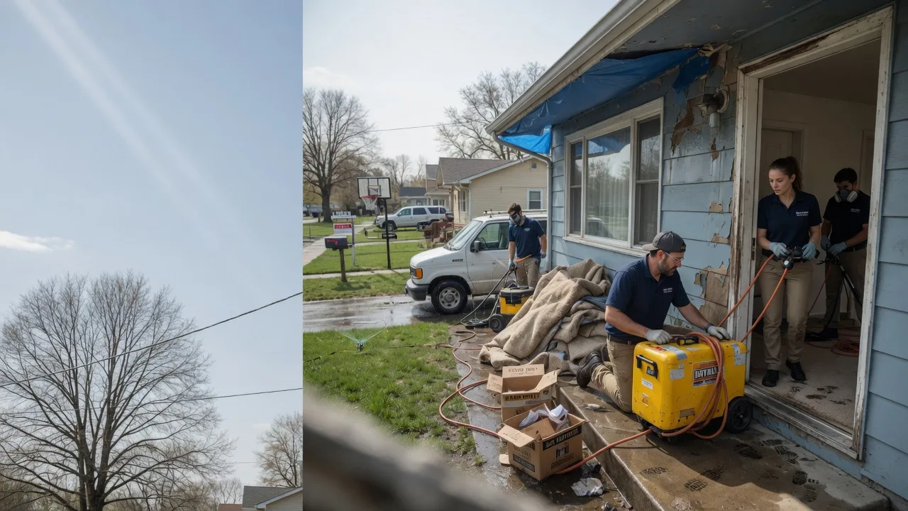 Basement Flood Cleanup in Orient, ME near me